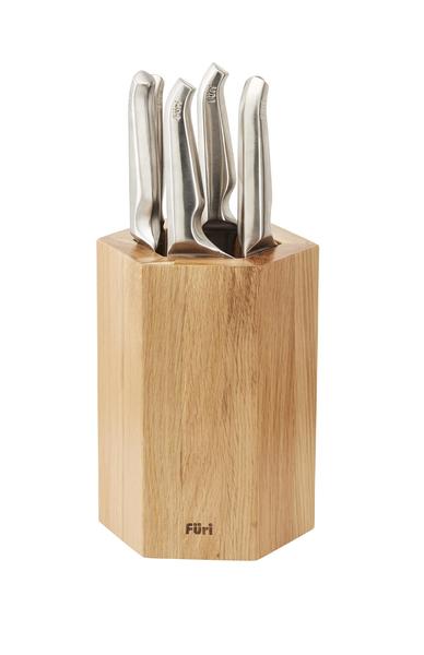 Magnetic Hexagonal Knife Block Set 7 Piece