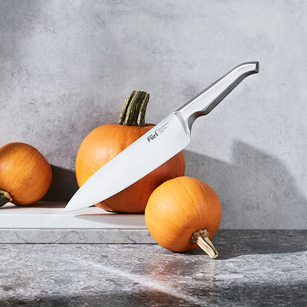 Stone Knife Block Flint Terrazzo Set 6 Piece