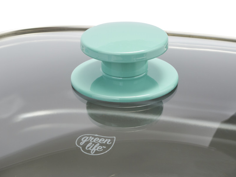 Electric Skillet, Turquoise - PFAS Free