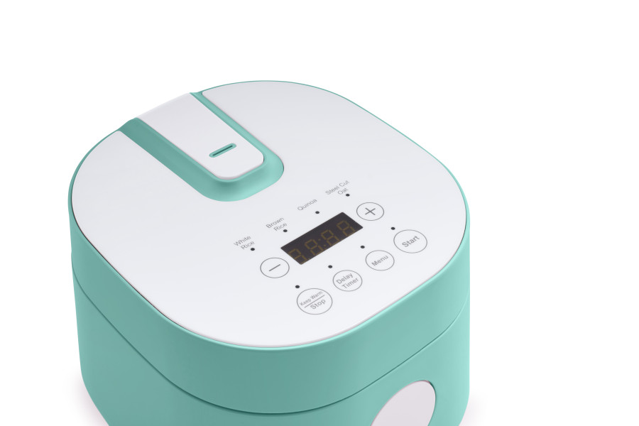 Rice Cooker, Turquoise 4cups/1,2L - PFAS Free