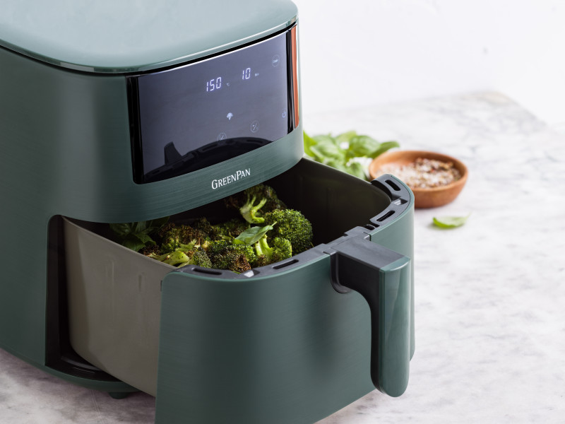 Bistro XXL Coloured Air fryer Pine Green - 7.2L