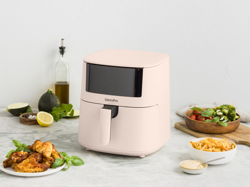 Bistro XXL PFAS Free Coloured Air fryer Pink - 7.2L