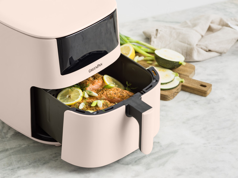 Bistro XXL PFAS Free Coloured Air fryer Pink - 7.2L