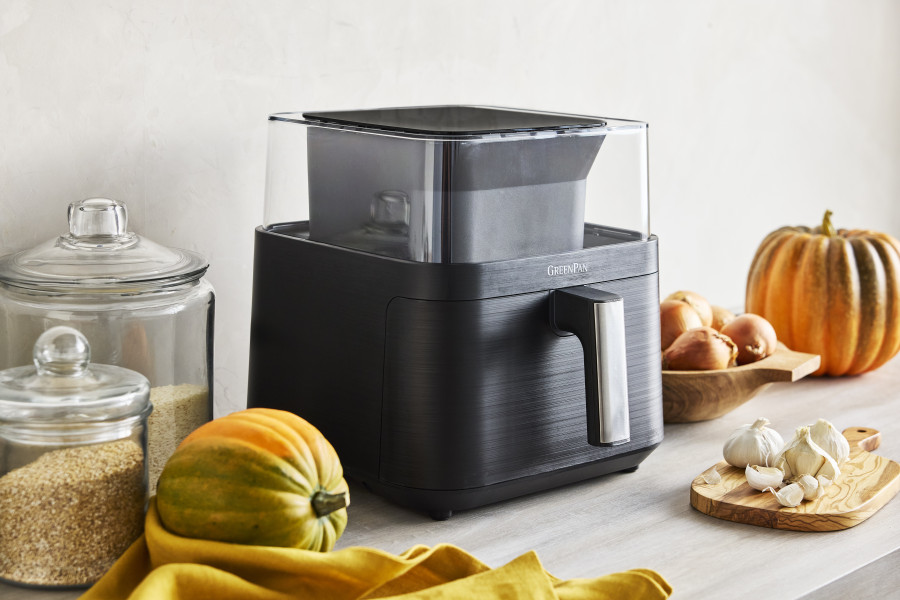 Bistro PFAS Free Airfryer with See-Thru Lid 6.5L