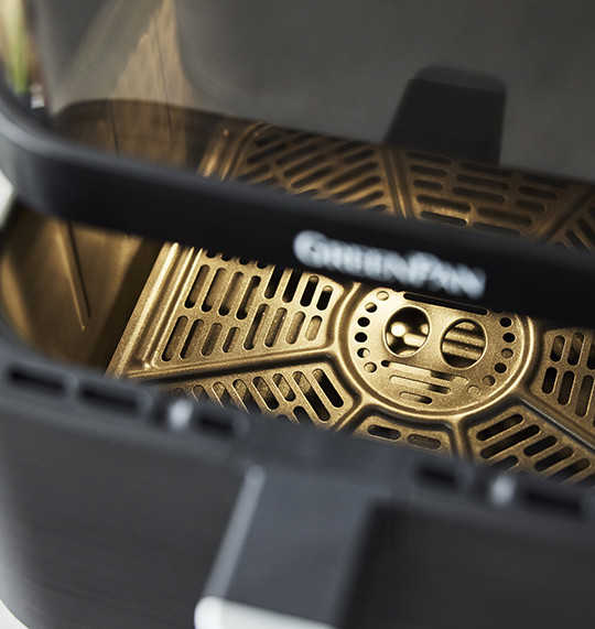 Bistro PFAS Free Airfryer with See-Thru Lid 6.5L