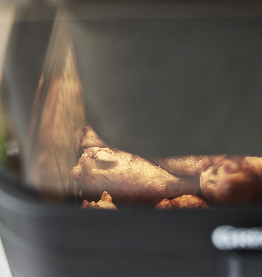 Bistro PFAS Free Airfryer with See-Thru Lid 6.5L