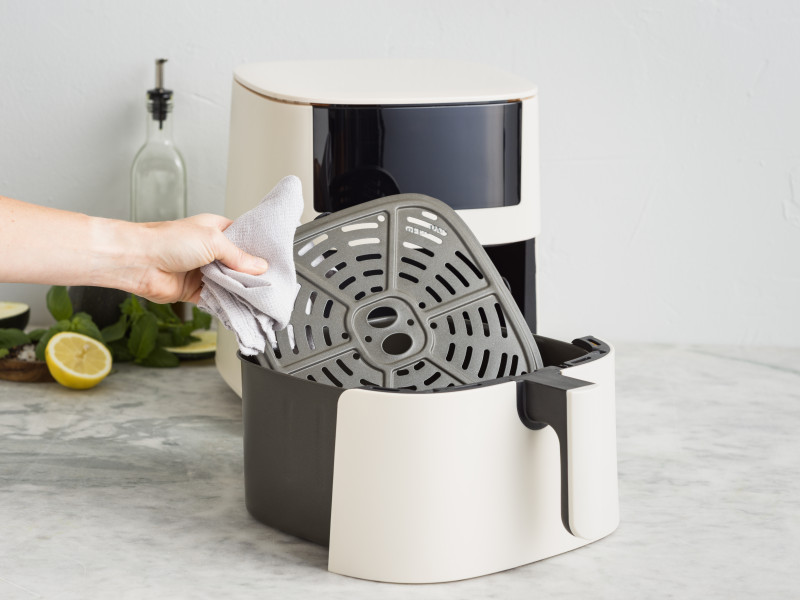 Bistro XXL PFAS Free Coloured Air fryer Taupe - 7.2L