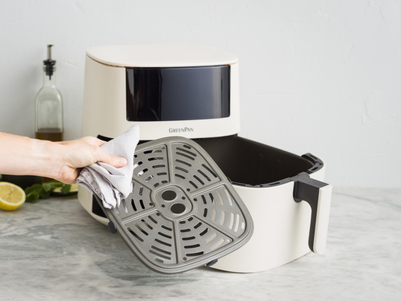 Bistro XXL PFAS Free Coloured Air fryer Taupe - 7.2L