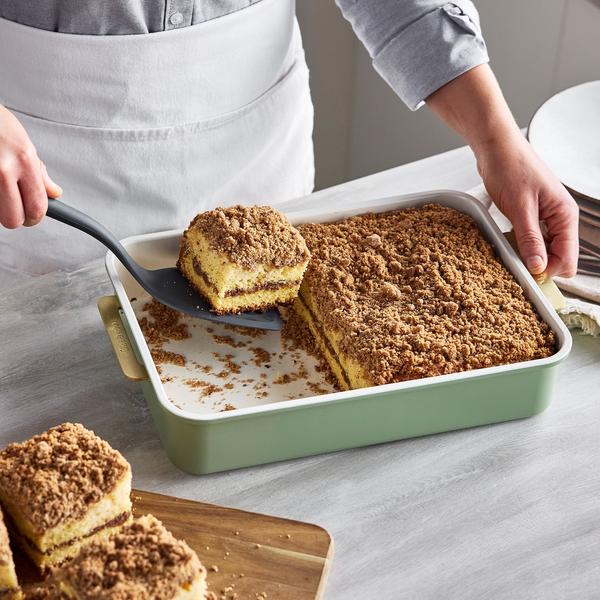 Rectangular Cake/Roast Pan w Handles 30.2cm x 25.2cm - PFAS Free