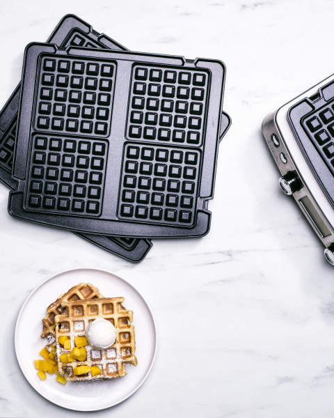 Elite Contact Grill Accessories - Waffle plates