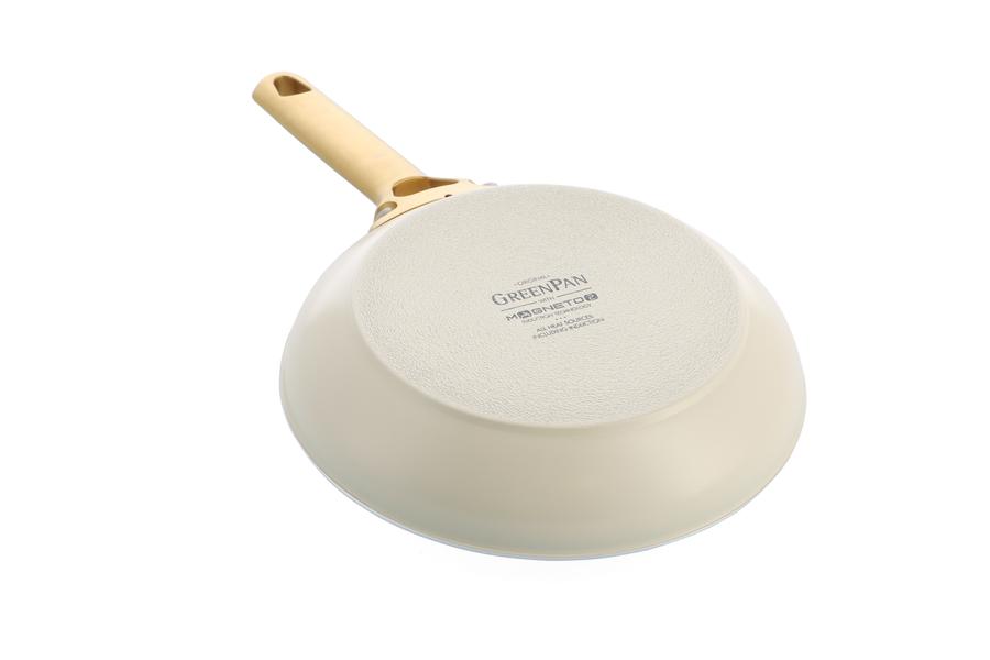 Padova 28cm Open Frypan Cream