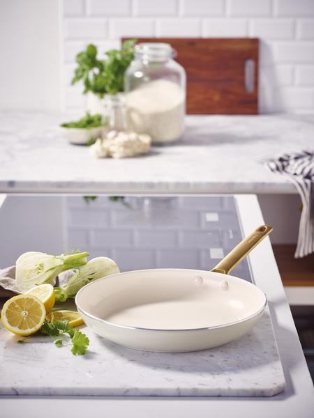 Padova 28cm Open Frypan Cream