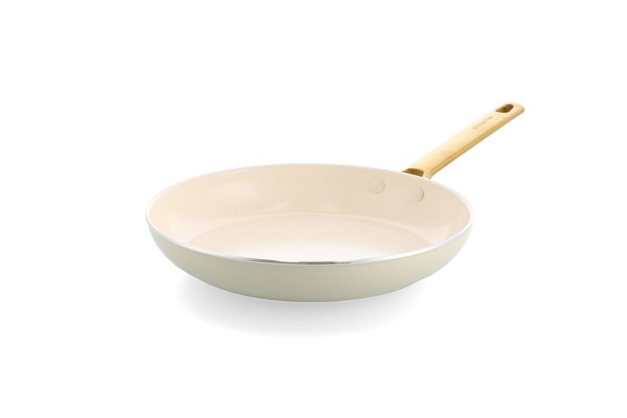 Padova 2 Piece Frypan 26/30cm Cream