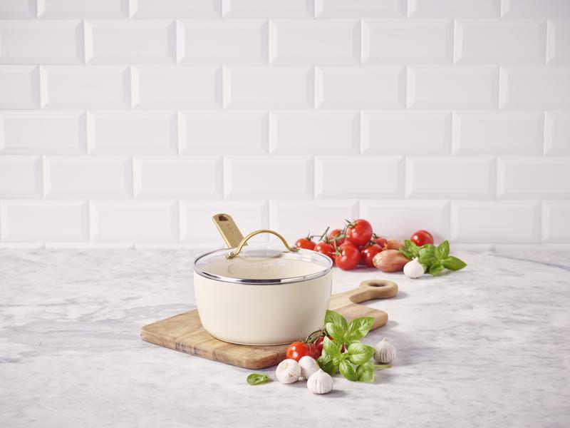 Padova Saucepan 18cm/2.01L Cream