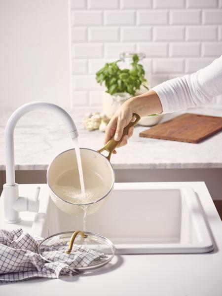 Padova Saucepan 18cm/2.01L Cream