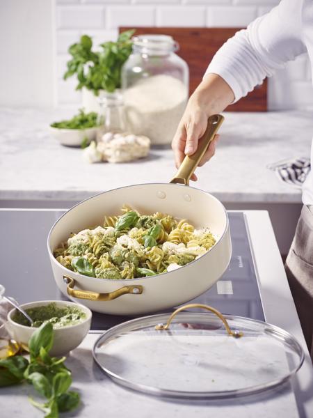 Padova PFAS Free Saute Pan 28cm/3.6L Cream