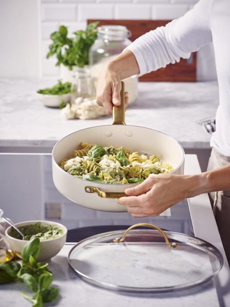 Padova PFAS Free Saute Pan 28cm/3.6L Cream