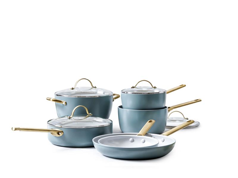 Padova 6 (10) Piece Cookset Smokey Blue