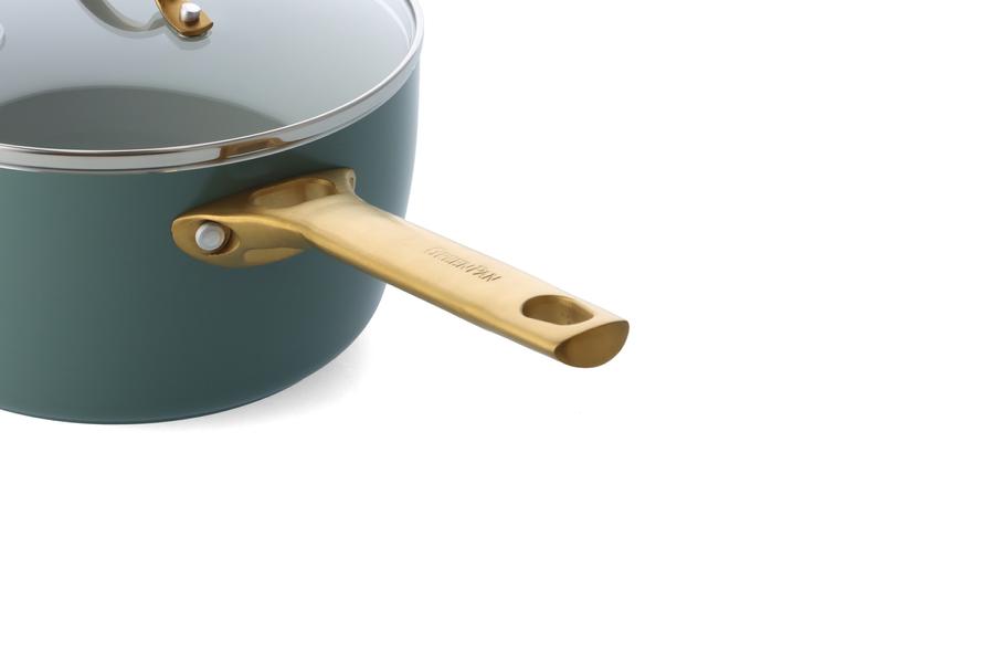 Padova 6 (10) Piece PFAS Free Cookset Smokey Blue