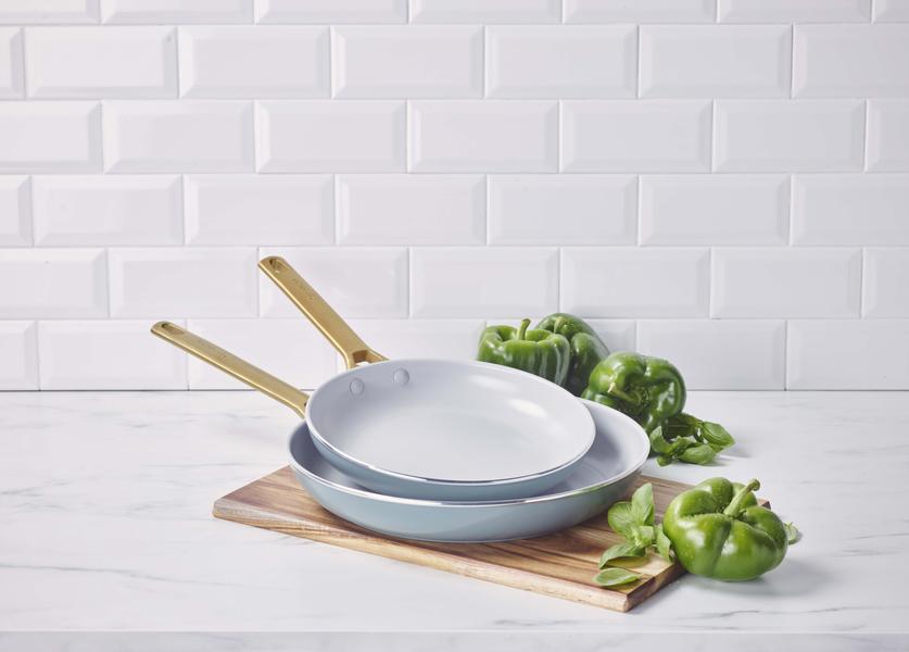 Padova 2 Piece Frypan set 26/30cm Smokey Blue