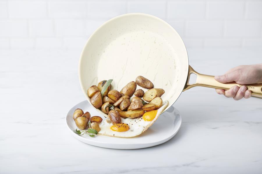 Padova 2 Piece Frypan set 26/30cm Smokey Blue