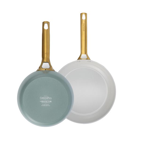 Padova 2 Piece PFAS Free Frypan set 26/30cm Smokey Blue