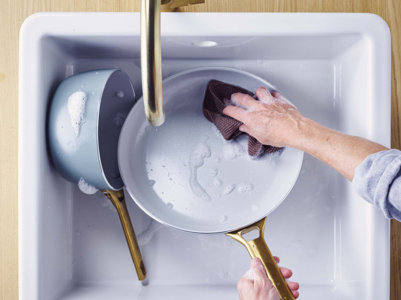 Padova Smokey Blue PFAS Free Frypan 24cm