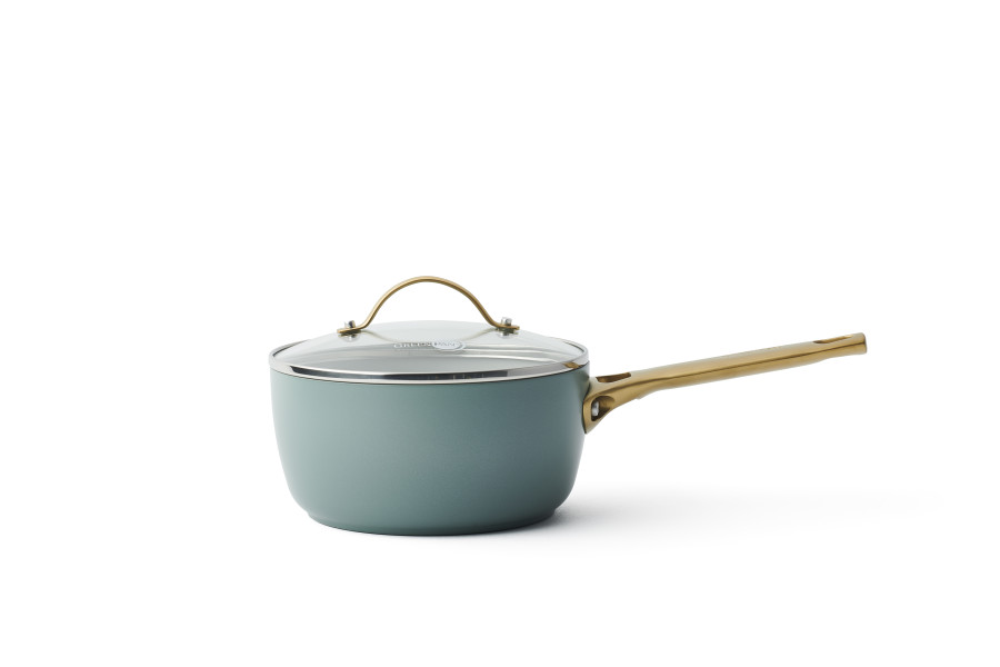 Padova Smokey Blue PFAS Free Covered Saucepan 18cm / 2.01L