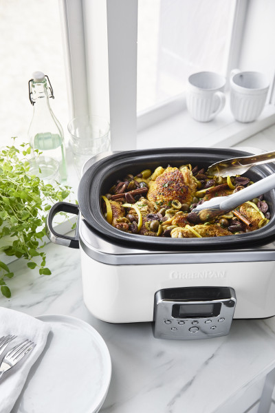 Slow Cooker 6L PFAS Free  - Cloud Cream