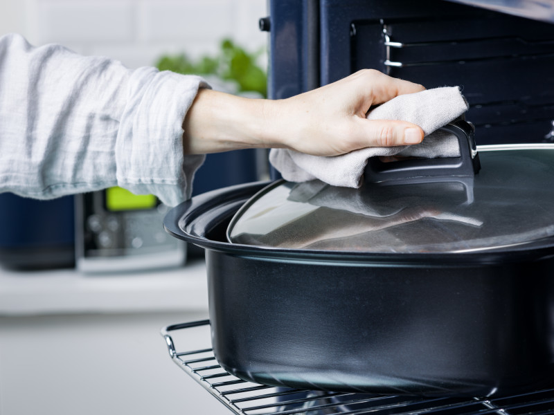 Slow Cooker 6L PFAS Free - Oxford Blue