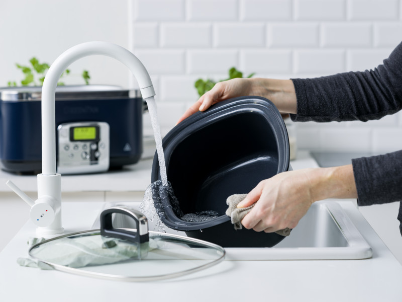 Slow Cooker 6L PFAS Free - Oxford Blue