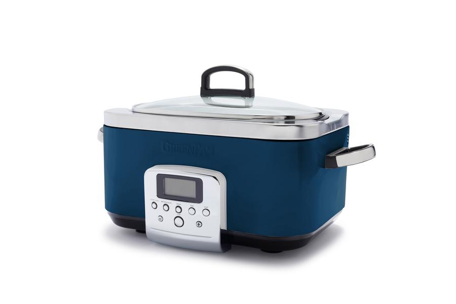 Slow Cooker 6L PFAS Free - Oxford Blue