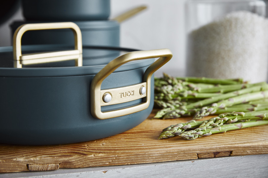 Ceramic Non-stick 11-Piece Cookware Set | Venetian Teal