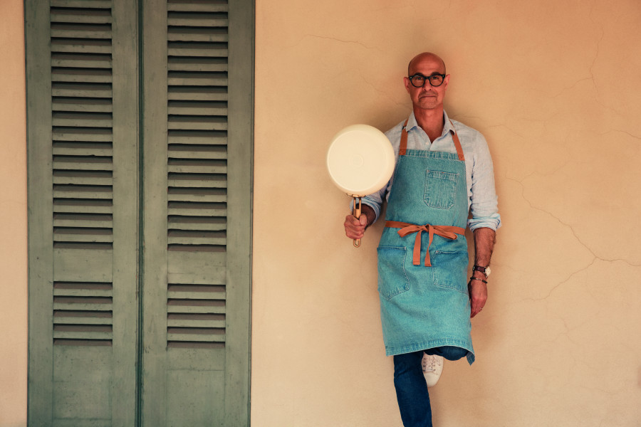 Ceramic Non-Stick 33cm Essential Stanley Pan | Carrara White