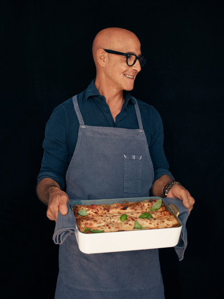 Ceramic Non-Stick Roasting Pan | Carrara White