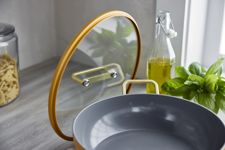 Ceramic Non-Stick 29cm Junior Stanley Pan | Roma Gold