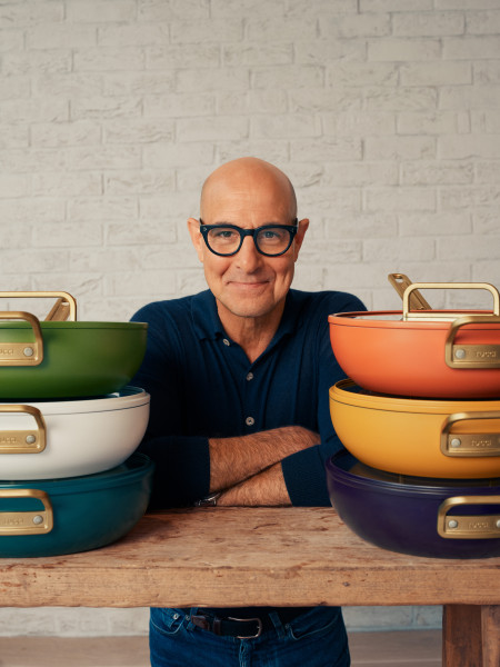 Ceramic Non-Stick 29cm Junior Stanley Pan | Roma Gold