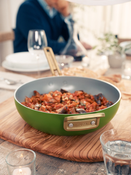 Ceramic Non-Stick 29cm Junior Stanley Pan | Tuscan Olive