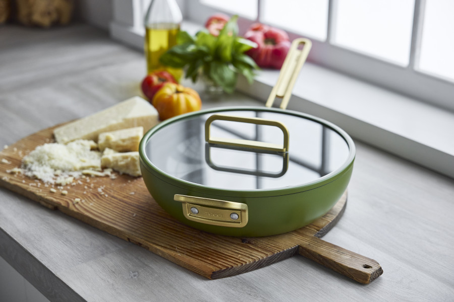 Ceramic Non-Stick 29cm Junior Stanley Pan | Tuscan Olive
