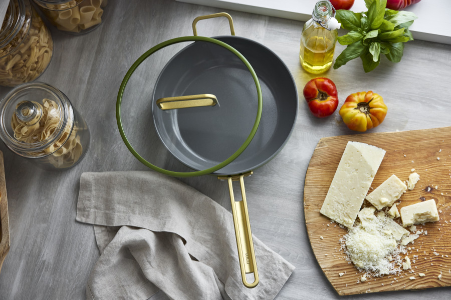 Ceramic Non-Stick 29cm Junior Stanley Pan | Tuscan Olive