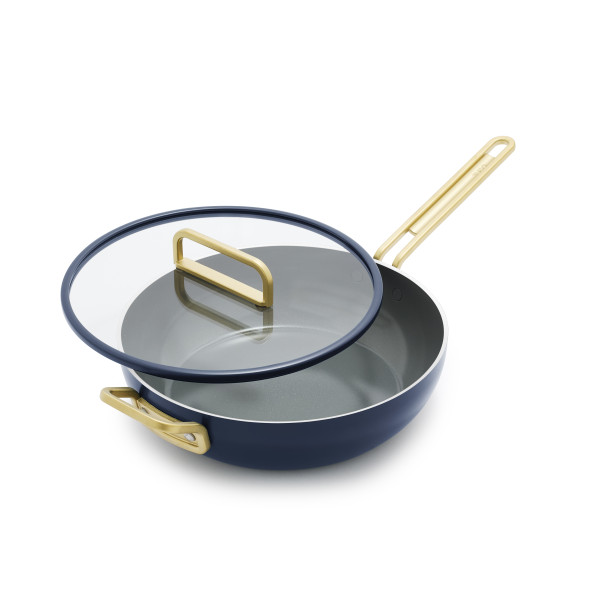 Ceramic Non-Stick 29cm Junior Stanley Pan | Oxford Blue