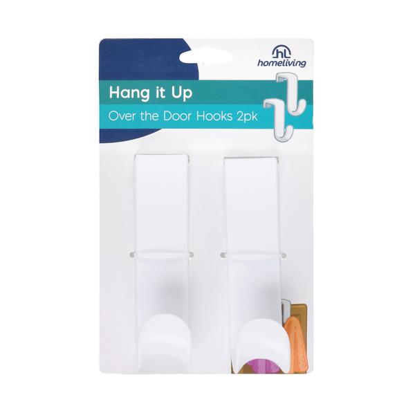 Overdoor Hooks - Pack of 2