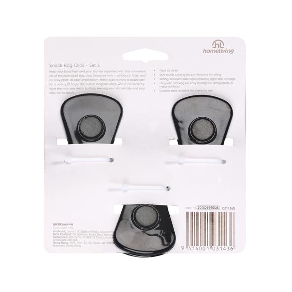 Magnetic Food Clips - Pack of 3