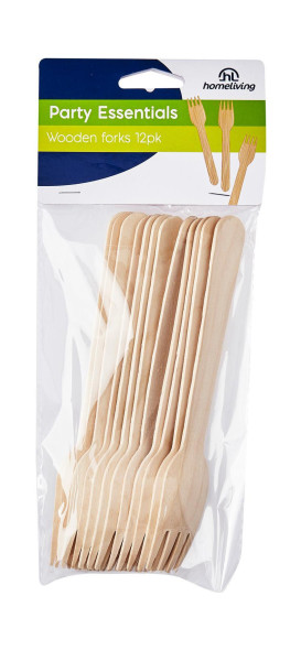 Wooden Forks 12pk