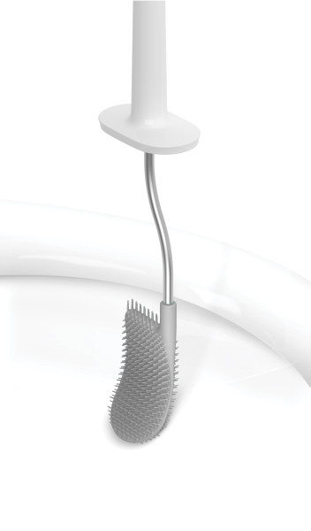 Flex Toilet Brush - Grey