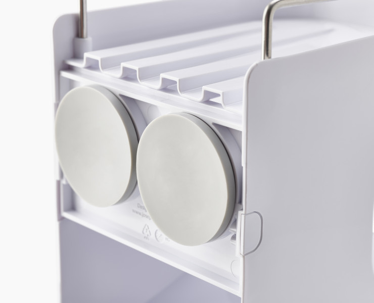 Capsule Compact 2-Tier - White