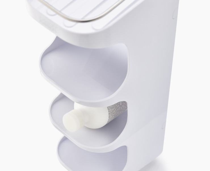 Capsule Compact 4-Tier - White