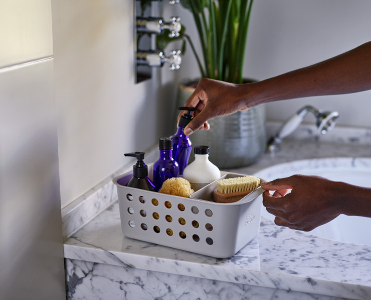 EasyStore Bathroom Storage Basket