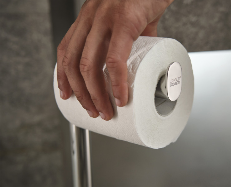 Luxe 2in1 Toilet Roll Stand