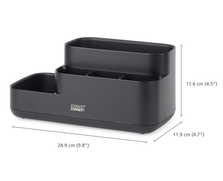 Easystore Bathroom Caddy - Black